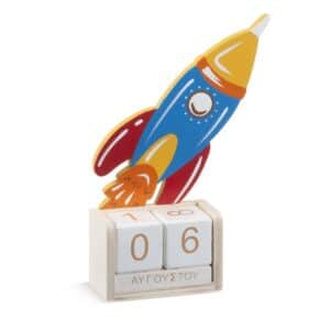 ξύλινο ημερολόγιο πύραυλος