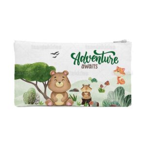 μπομποπιέρα πορτοφολάκι - κασετίνα ζωάκια του δάσους