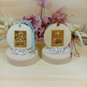 μπομπονιέρα βάπτισης με Εικόνα